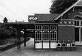 153275, Gezicht op de perronluifel van het N.S.-station Soestdijk te Soest., Nederlandse Spoorwegen, fotograaf