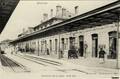 BELFORT - Intérieur de la gare - Côté Sud - Editeur : Ad.Weick, imprimeur à Saint-Dié n°3837.