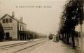 19 - BALLANCOURT (Seine et Oise) - Vue intérieure de la gare - Arrivée d'un train.