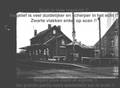 OUDE GLASPLAAT FOTO NEGATIEF ** SOLRE SUR SAMBRE GARE STATION ** PLAQUE DE VERRE NEGATIF
