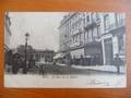 CPA - Mons - La rue de la Station