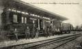 Gare Frontière de PETIT-CROIX (Ter. de Belfort ex. Haut-Rhin) - Wagon de Poste Allemand.