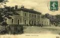 LANGEAC (Haute-Loire) - Place de la gare - Collection : L.P.