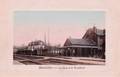 MONTDIDIER (Somme) - La gare et le tortillard.