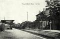 FLAVY le MARTEL (Aisne) - Intérieur de l'ancienne gare - Editeur : B. La Moing.