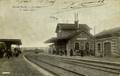 MAREIL-MARLY (Seine et Oise) - La Gare - Arrivée d'un train - Editeur : V. Salel.