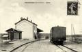 PRUNIERS (Loir et Cher) - Vue intérieure de la gare.