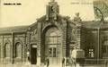 BERGUES (Nord) - La façade de la gare (construite en 1857) - Editeur : Vergriete-Coudeville.