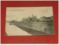 HALLE - HAL - Station en Kanaal - La Gare et le canal - 1908 -