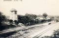 DANNEMARIE (Haut-Rhin) - La gare - Départ d'un train - Editeur : LL