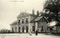 8 - SALBRIS (Loir et Cher) - La cour de la gare - Editeur : Express, photographe.