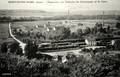 MONT - NOTRE-DAME (Aisne) - Panorama, les tuileries du Soissonnais et la gare.