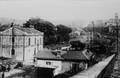 CRANSAC (Aveyron) - Vue extérieure de la gare.