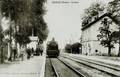 ROUILLE (Vienne) - La gare et le train.