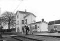 150713, Gezicht op de perronzijde van het N.S.-station Beek-Elsloo te Beek, kort voor de afbraak., Nederlandse Spoorwegen, fotograaf