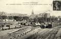 CLERMONT-FERRAND (Puy-de-Dôme) - Vue prise sur le Quartier Saint-Joseph et intérieur de la Gare - Editeurs : VDC et ELD n°4579.