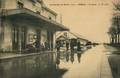 Inondations de Février 1910 - Genlis - La Gare