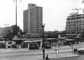 150624, Gezicht op het busstation en stationsplein nabij het N.S.-station Rotterdam C.S. te Rotterdam., Nederlandse Spoorwegen, fotograaf