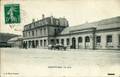 LONGWY-BAS (Meurthe et Moselle) - La cour de la Gare - Editeur : J.B.Marie.