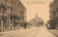 CPA - Belgique - Brussels - Bruxelles - Schaerbeek - La Gare et Avenue de la Princesse Elisabeth