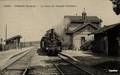 11924 - POISSY (Seine et Oise) - Vue intérieure de la gare de la Grande-Ceinture et le train - Editeur : E.S.