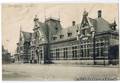 Postkaart Jemappes-Bergen Mons (Mont) Bahnhof (La Gare) 1913