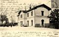 LE PEAGE de ROUSSILLON (Isère) - La cour de la Gare - Editeur : Blanchard à Vienne n°106.