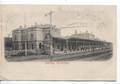 3024/ TP Germania s/CP Bahnhof Herbesthal 1903 Gare animée c.Herbesthal v.Roubaix France c.d'arrivée