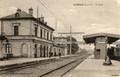 DOURDAN (S. et O.) - Vue intérieure de la gare - Editeur : Tafoureau, libraire.