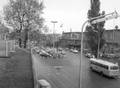 406600, Gezicht op het Centraal Station (N.S.-station Utrecht C.S.) aan het Stationsplein te Utrecht, vanuit het Hotel Terminus (Stationsplein 3)., Burghouts, J.K.J., fotograaf