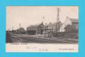 CPA AUVELAIS : La Station - Imp. industrielle Auvelais - TTBE