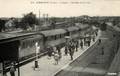 510 - COMMENTRY (Allier) - La gare - Arrivée d'un train.