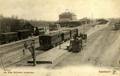 165146, Gezicht op de perrons van het H.S.M.-station Apeldoorn te Apeldoorn.
