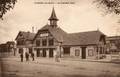 TAVERNY (S. et O.) - La cour de la nouvelle gare - Editeur : Corbaux.