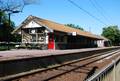 900093, Gezicht op het N.S.-station Den Dolder (Dolderseweg 148) te Den Dolder (gemeente Zeist)., Lansink, V.M., fotograaf