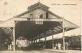 SPA - La Gare (intérieur) - train, voyageurs - Oblitération de 1922