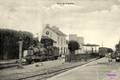Vue intérieure de la gare de VEZELISE (Meurthe et Moselle).