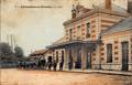 7 - CORMEILLES en PARISIS - La cour de la gare.