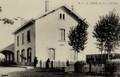 1 - OSSUN (Hautes-Pyrénées) - La cour de la gare.