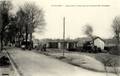 THIVIERS (Dordogne) - La gare des tramways et l'avenue de Limoges.