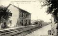 9086 - SAINT-MEDARD-de-GUIZIERES (Gironde) - La gare - Ligne de Bordeaux-Lyon-Genève - Editeur : Blanc.
