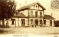 CHAMPAGNEY (Haute-Saône) - La cour de la Gare.