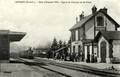 AUNEAU (E.-et-L.) - Gare d'Auneau-Ville - Lignes de Chartres et de Dreux.