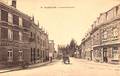 Beauraing - avenue de la gare (Hôtel animation, moto oldtimer, Desaix)