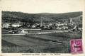VOUTENAY-sur-CURE (Yonne) - Vue Générale (au 1er plan, la gare) - Editeur : Boudier.