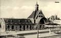 CHAUNY (Aisne) - la Nouvelle gare, côté voies.
