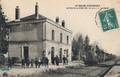 AUTHON du PERCHE (Eure et Loir) - La Gare et le Train.