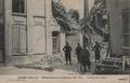 GUERRE 1914-15... Bombardement de Bergues, Mai 1915
la Rue de la Gare