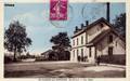 SAINT-LEGER sur DHEUNE (S.-et-L.) - La Cour de la Gare - Editeur : Combier.