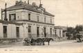 120 - SENS (Yonne) - La gare, vue extérieure.